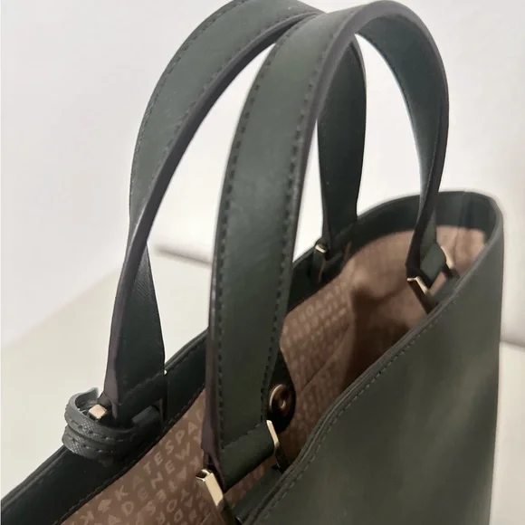 Kate Spade Dark Green Tote Bag - Picture 5 of 6